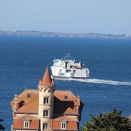 Appartement Vue Panoramique Mer, Pret De Velos, Wifi Quiberon Exteriör bild