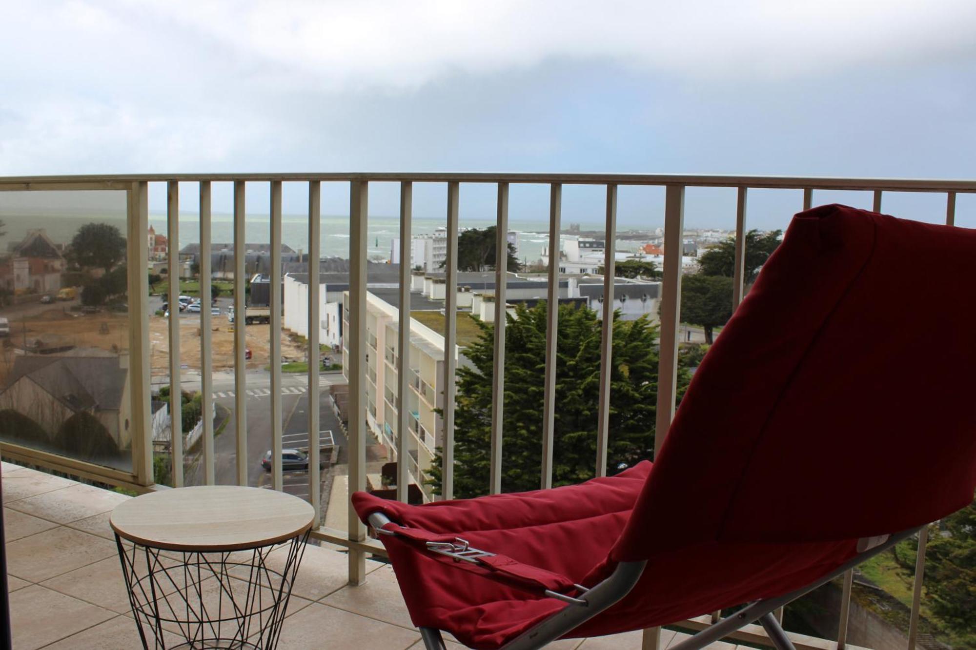 Appartement Vue Panoramique Mer, Pret De Velos, Wifi Quiberon Exteriör bild